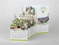 CALENDARIO PIEGHEVOLE DA TAVOLO
